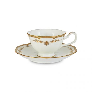 Чашка с блюдцем Ожидание, объем: 0,23 л, материал: фарфор, NARUMI, Япония,