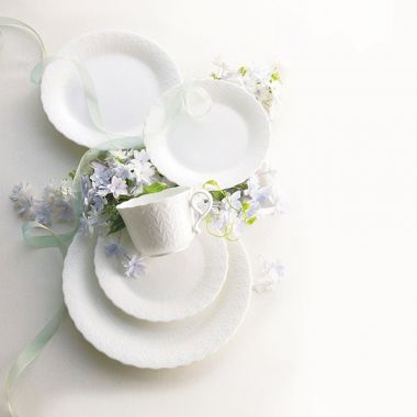 Набор из 6-ти чашек и 6-ти блюдец Шелк, объем: 0,12 л, материал: фарфор, N