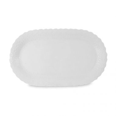 Блюдо овальное Шелк, размер: 30 см, материал: фарфор, NARUMI, Япония, Блюд