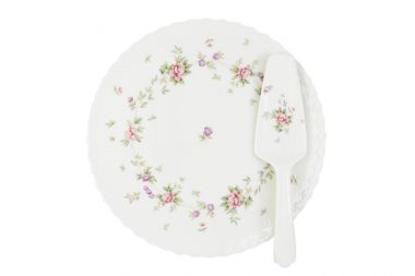 Набор для торта: блюдо + лопатка Воспоминание