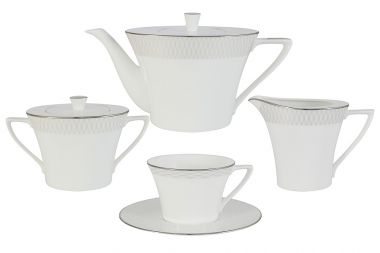 Чайный сервиз из 17 предметов на 6 персон Бриз