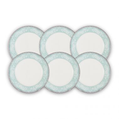 Набор из 6-ти десертных тарелок Прикосновение, диаметр: 21 см, материал: ф