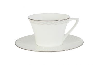 Чашка с блюдцем Бриз